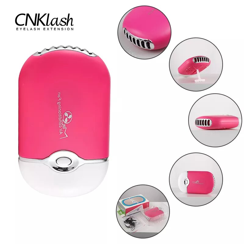 Eyelash Extension Examples - USB Mini kirpik Fan aşılama kirpik