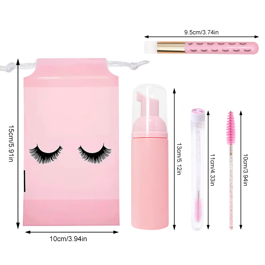 83 adet kirpik şampuan şişeler - Eyelash Extension Aftercare incelemesi ve fiyatı